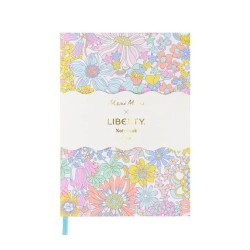 Taccuino Liberty a Fiori - Pastello  | Gallinasmilza
