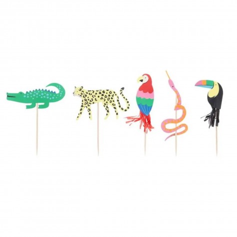 Kit per Cupcake Giungla e Safari | Gallinasmilza