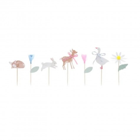 Kit per Cupcake Animali Bosco | Gallinasmilza