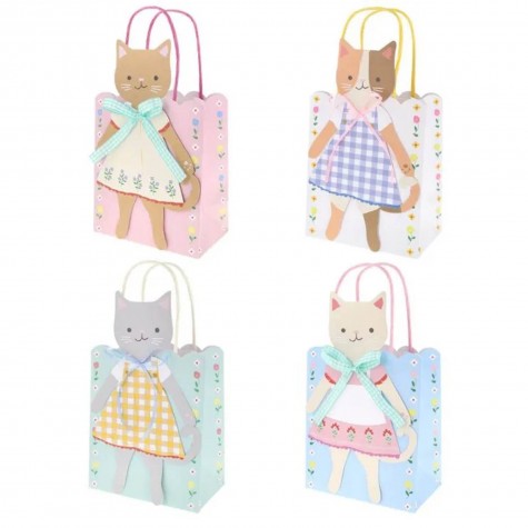 Party Bags Gatto per Compleanno | Gallinasmilza