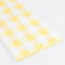 Tovaglia di Carta a Quadretti Gialla | Gallinasmilza