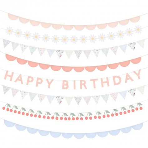 Festone Compleanno Multidecoro | Gallinasmilza