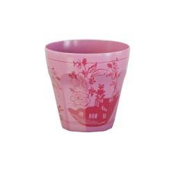 Bicchieri Melamina Rosa Decorati | Gallinasmilza