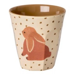 Bicchiere piccolo con leprotto