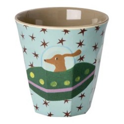 Bicchiere piccolo con cane...