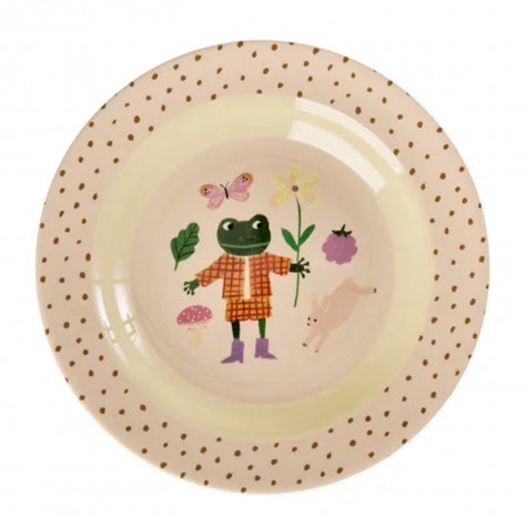 Piatto fondo bimbo a tema fiabesco