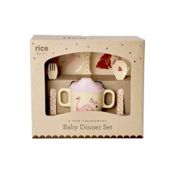 Set pappa in melamina a...