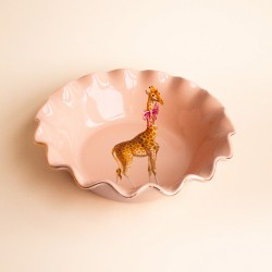 Ciotola in ceramica corallo...