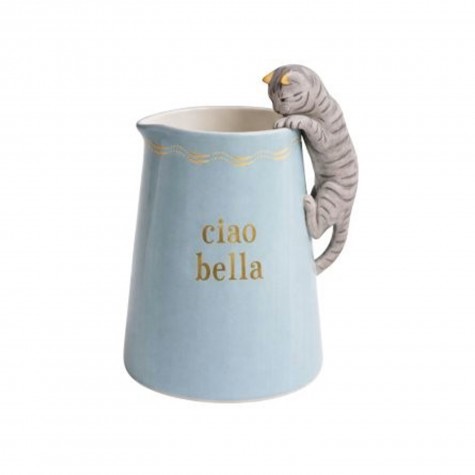Caraffa in ceramica "CIAO BELLA" con...