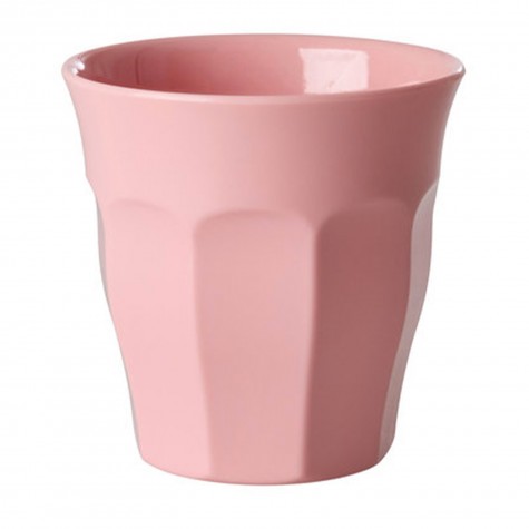 Bicchiere medio in melamina rosa baby | Gallinasmilza