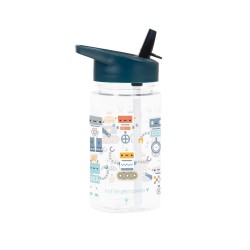 Borraccia con Cannuccia Robots 2