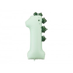 Palloncino compleanno numero 1 dinosauro
