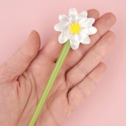 Molletta per capelli a forma di margherita | Gallinasmilza 2