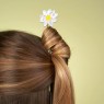 Molletta per capelli a forma di margherita | Gallinasmilza