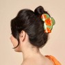 Fermaglio per capelli con nasturzi | Gallinasmilza