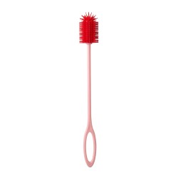 Spazzola in silicone rosso
