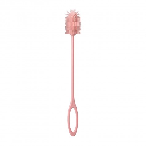 Spazzola in silicone rosa