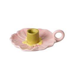 Portacandela in ceramica a...