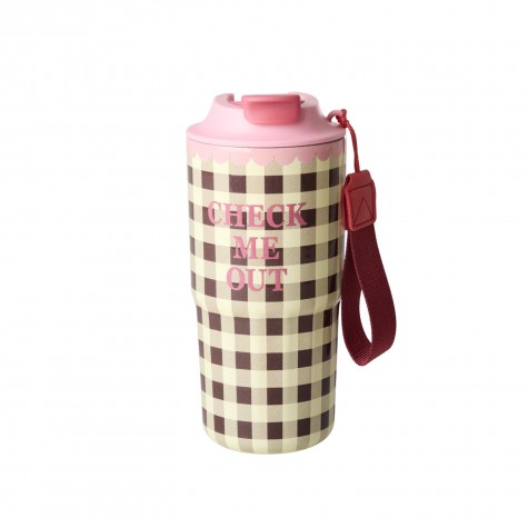 Tazza termica in acciaio inox con...