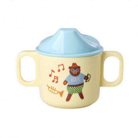 Tazza bimbo con manici e stampa Rock...