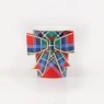 Bicchieri di carta con stampa tartan e fiocco | Gallinasmilza