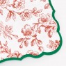 Tovagliolini di carta natalizi Toile de Jouy | Gallinasmilza