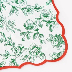 Tovaglioli di carta natalizi Toile de Jouy | Gallinasmilza 2