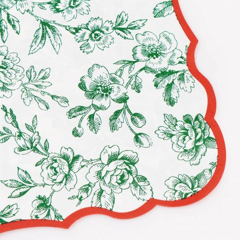 Tovaglioli di carta natalizi Toile de Jouy | Gallinasmilza