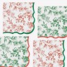 Tovaglioli di carta natalizi Toile de Jouy | Gallinasmilza