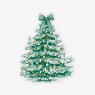 Tovaglioli di carta a forma di albero di Natale Toile de Jouy |
