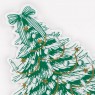 Tovaglioli di carta a forma di albero di Natale Toile de Jouy |