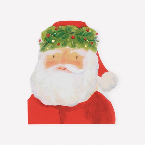 Tovaglioli di carta Babbo Natale | Gallinasmilza