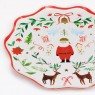 Piattini di carta Foliage Santa | Gallinasmilza