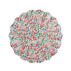 Piattino da dolce con stampa floreale Meri Meri x Liberty |
