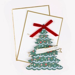 Biglietto di auguri natalizi albero 3D | Gallinasmilza 2