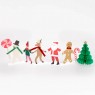 Biglietto di auguri natalizi a fisarmonica Jolly Christmas |