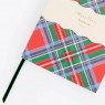 Quaderno con stampa tartan | Gallinasmilza