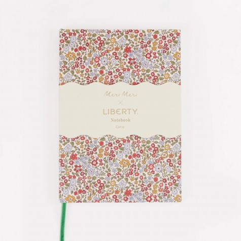 Quaderno con stampa floreale Meri Meri x Liberty Sweet Meadow |