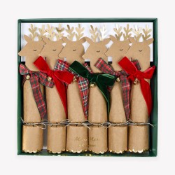 Crackers segnaposto natalizi renne | Gallinasmilza