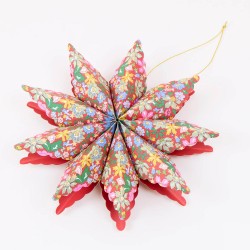Decorazioni di carta a forma di stella Meri Meri x Liberty | 2