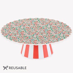 Alzata per torta in melamina floreale Meri Meri x Liberty |