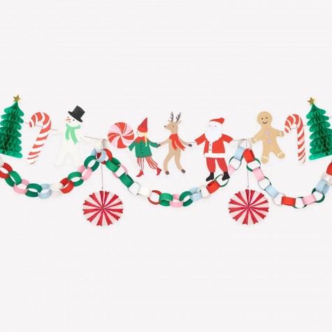 Set di festoni Jolly Christmas con...