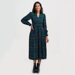Abito midi verde con... 2