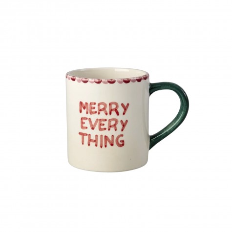 Tazza mug in ceramica Merry Every Thing