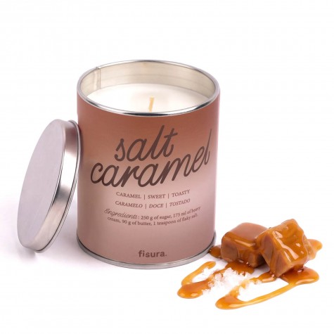 Candela al caramello salato in...