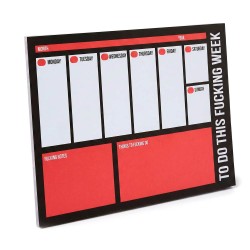 Planner A4 con scritta "To...