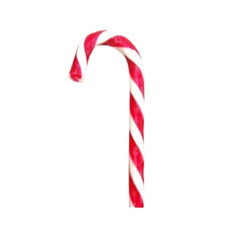 Candy Cane Monocolore Rosso-Bianco 