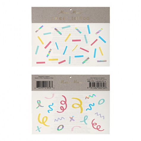 Tatuaggi temporanei colorati