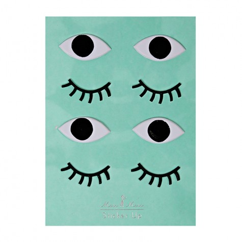 Stickers adesivi occhi e ciglia