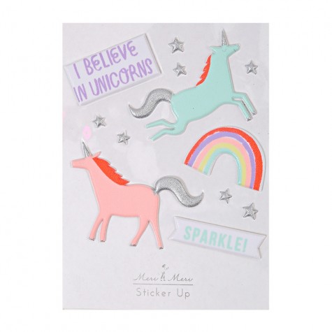 Stickers adesivi unicorni